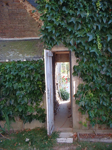 Passageway between the two houses