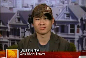 Justin.tv on Today Show