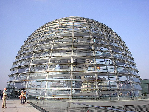 the reichstag. home of the german government. this is actually just the glass dome on top. sorry. what the hell do you want from me?