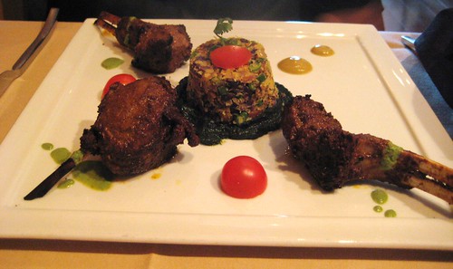 Masala Lamb Chops @ Chakra Cuisine by you.