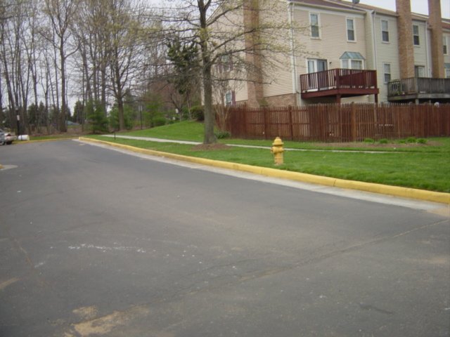 other side of street