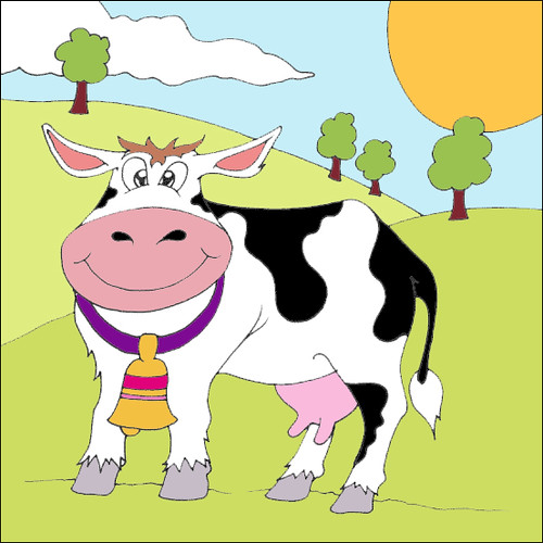 Google Image Cow