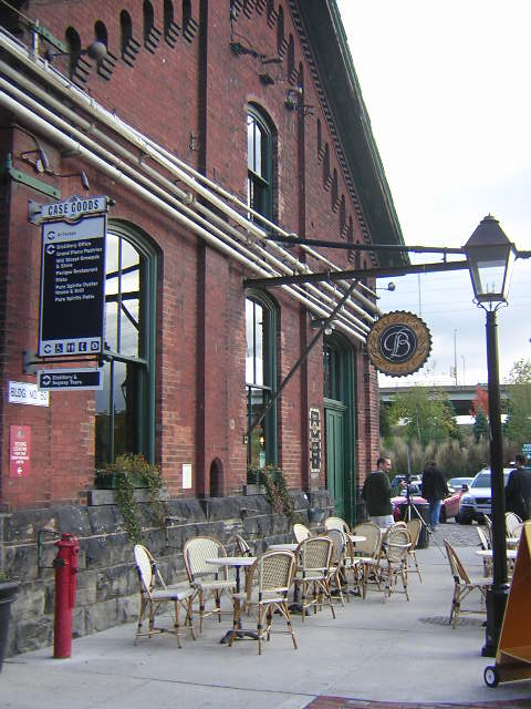 Balzac Cafe in the Distillery District