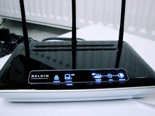 I've been spending the last month using the Belkin N1 Wireless Modem/Router 