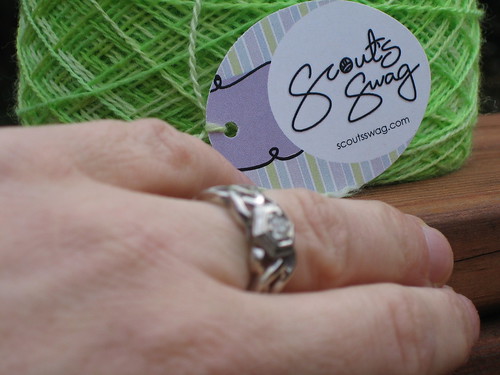 Wedding Shawl Yarn, Meet Wedding Ring