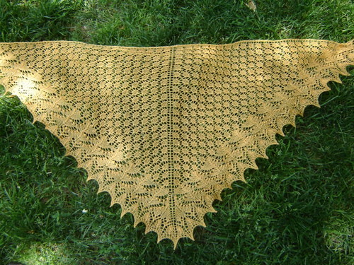 swallowtail shawl