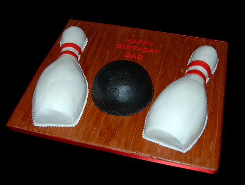 bowling cake