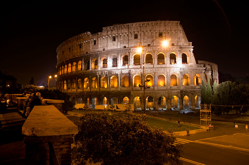 Coliseum at Night by Marcelo Musacchio