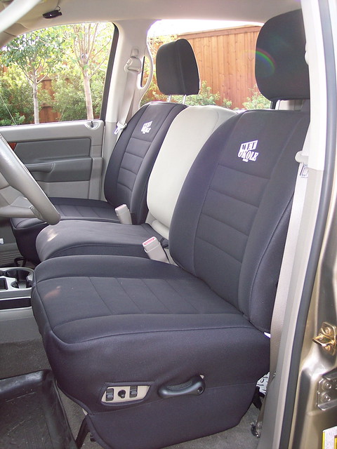 2006 dodge ram seatcover neoprene megacab wetokole customfit