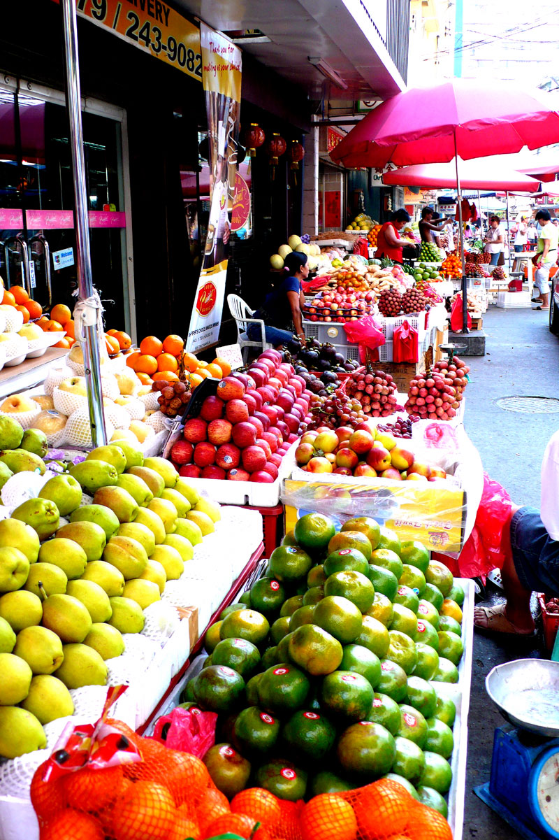 fruit vendors, binondo, manila