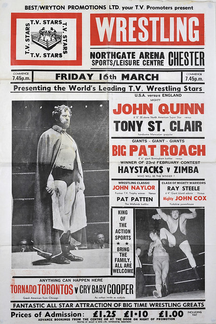 wrestling poster, chester