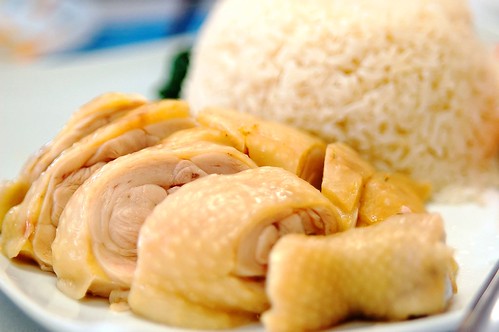 hainanese chicken rice. Hainan Chicken Rice - 海南雞飯