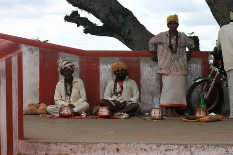 Mendicants at Gopalaswamy Temple Gopalaswamy Betta