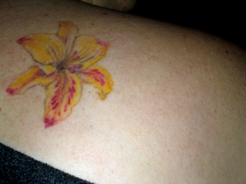 Day 79: Flower Tattoo
