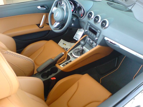 Interior of Audi TT Coupe