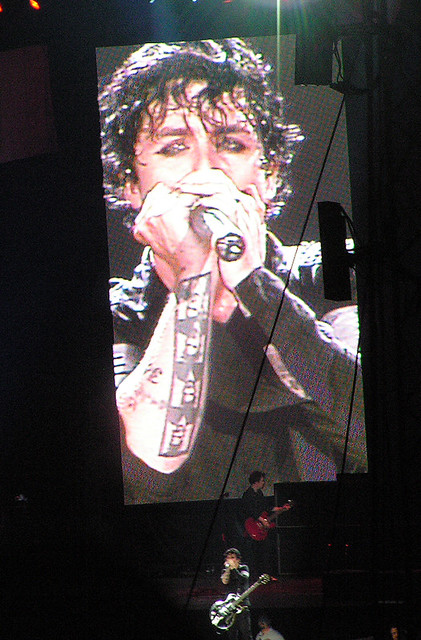 Billie Joe and Tattoos. Green Day September 1, 2005 Giants Stadium, NJ
