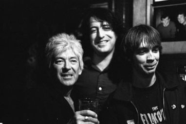 Ian McLagan and two Forty Fives