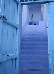 Blue stairs - by earth2marsh