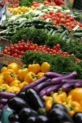 alkaline foods such as vegetables