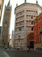 Parma Baptistry and Bell Tower