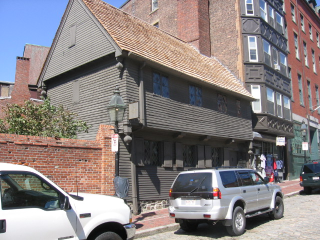Paul Revere House On the night of