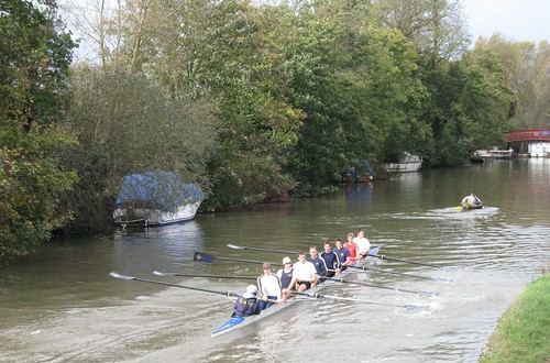 Oxford - University College rowers training