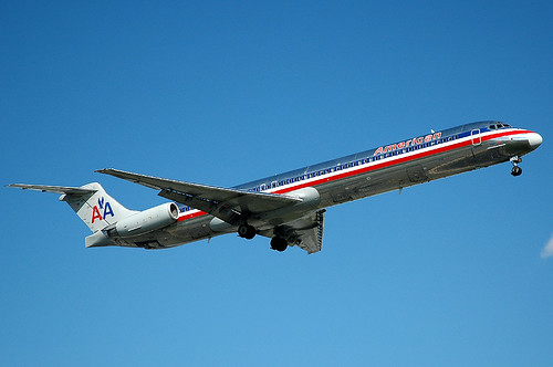 American Airlines MD-82 N455AA by caribb.