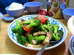 Roasted Pork with Broccoli
