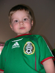 Nathan Mexico soccer jersey