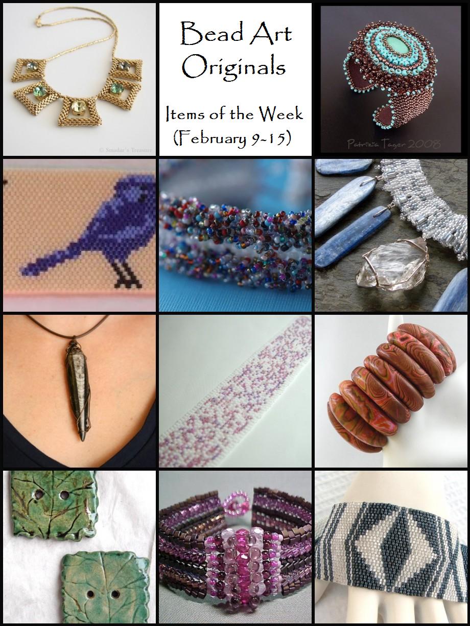 Bead Art Originals Items of the Week (2/9 - 2/15)