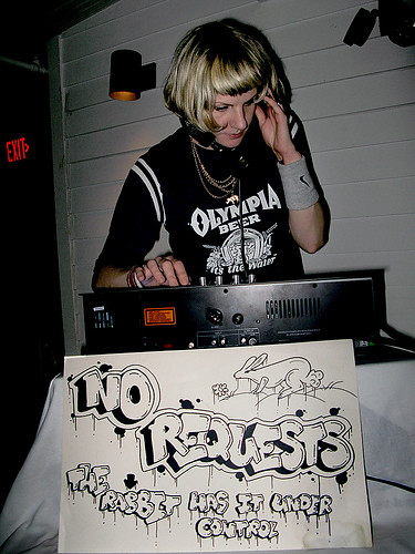 DJing at Metropolitan