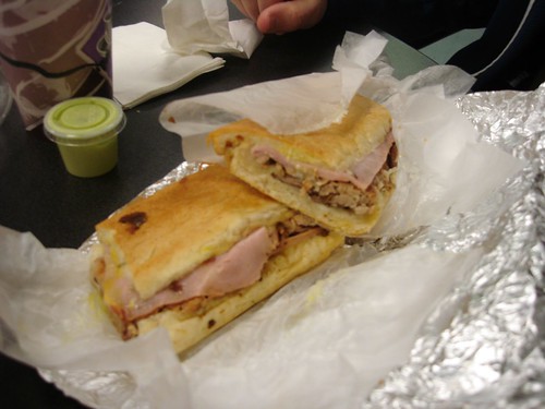 Cuban Sandwich @ Sophie's Cuban, Midtown NYC