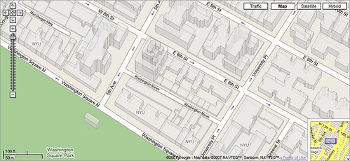 3D Google Maps - New York