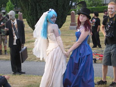 Lesbian Zombie Wedding