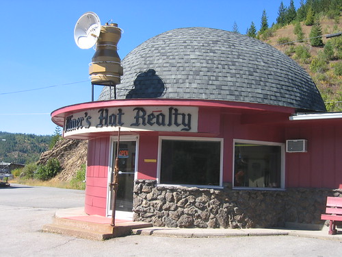 The Building Shaped Like a Miner's Hat, Kellogg, Idaho