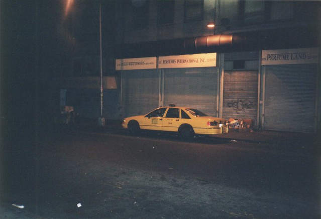 taxi cab nyc newyork newyorkcity manhattan chevy chevrolet caprice night