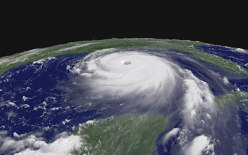 Hurricane Katrina Satellite Image