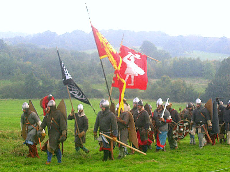 Battle of Hastings 1066. Battle, UK. October 2005