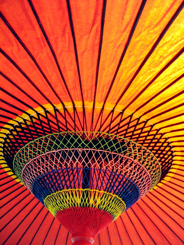 Colorful Japanese Umbrella by jasohill