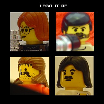 minifig album covers # 1: lego it be