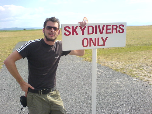 skydivers only