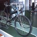 Historisches Fahrrad - Veteran Shaft drive Bicycle. Dresden Verkehrsmuseum, November 1989