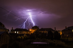 Lightning over Edinburgh 2 July 2015