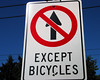 No through access except bicycles