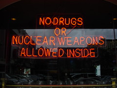 No Drugs or Nuclear Weapons after 9pm, please