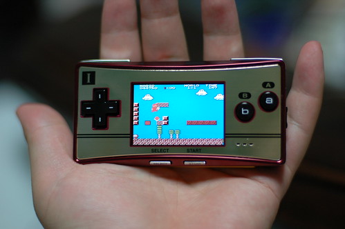 Gameboy Micro Mario