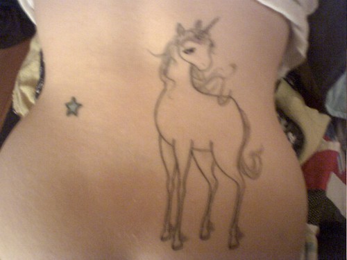  The Last Unicorn Tattoo 