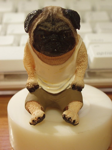 funny pug pictures. Funny Pug doll by hwh222