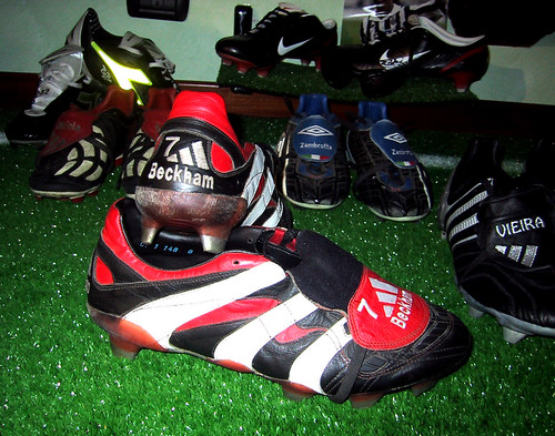 soccer shoes beckham david football calcio