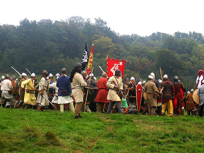 Battle of Hastings 1066. Battle,  East Sussex.UK. October 2005